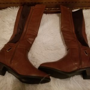 COPY - Brown boots- stretch calf perfect for wide calf